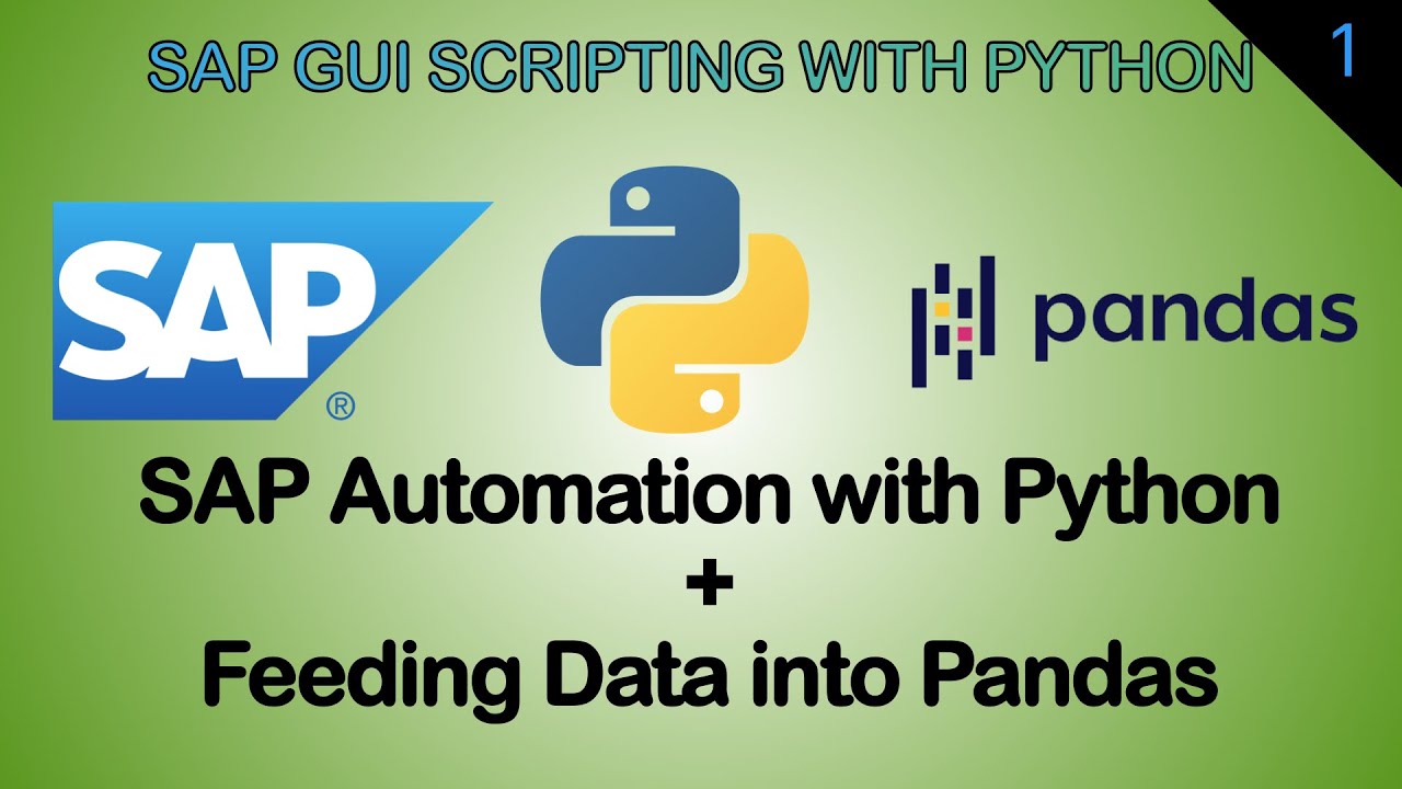 Автоматизируйте экспорт электронных таблиц SAP с помощью Python и анализ с помощью Pandas в одном...