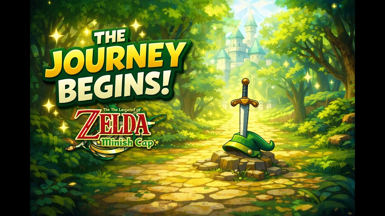 Starting My Zelda Minish Cap Journey First Time Playing!