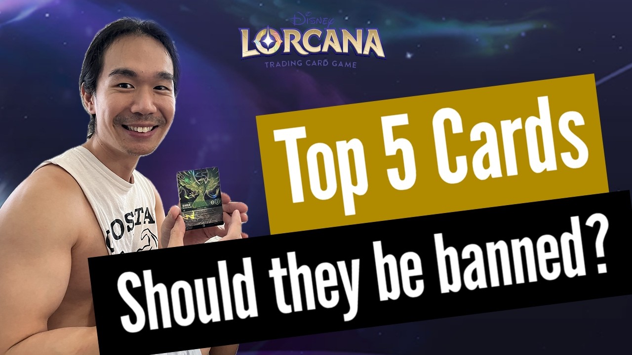 BEST CARDS in Lorcana - Should they be banned?