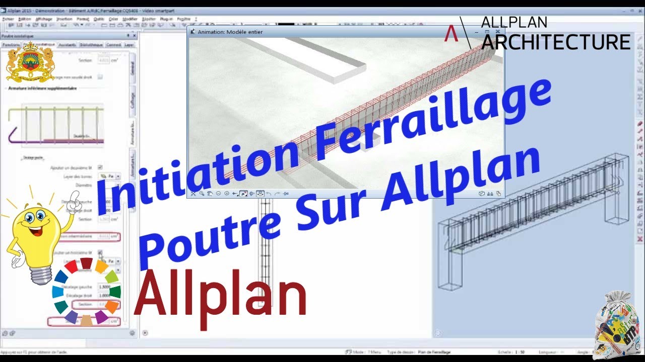 Astuce Allplan : Comment Ferrailler une Poutre