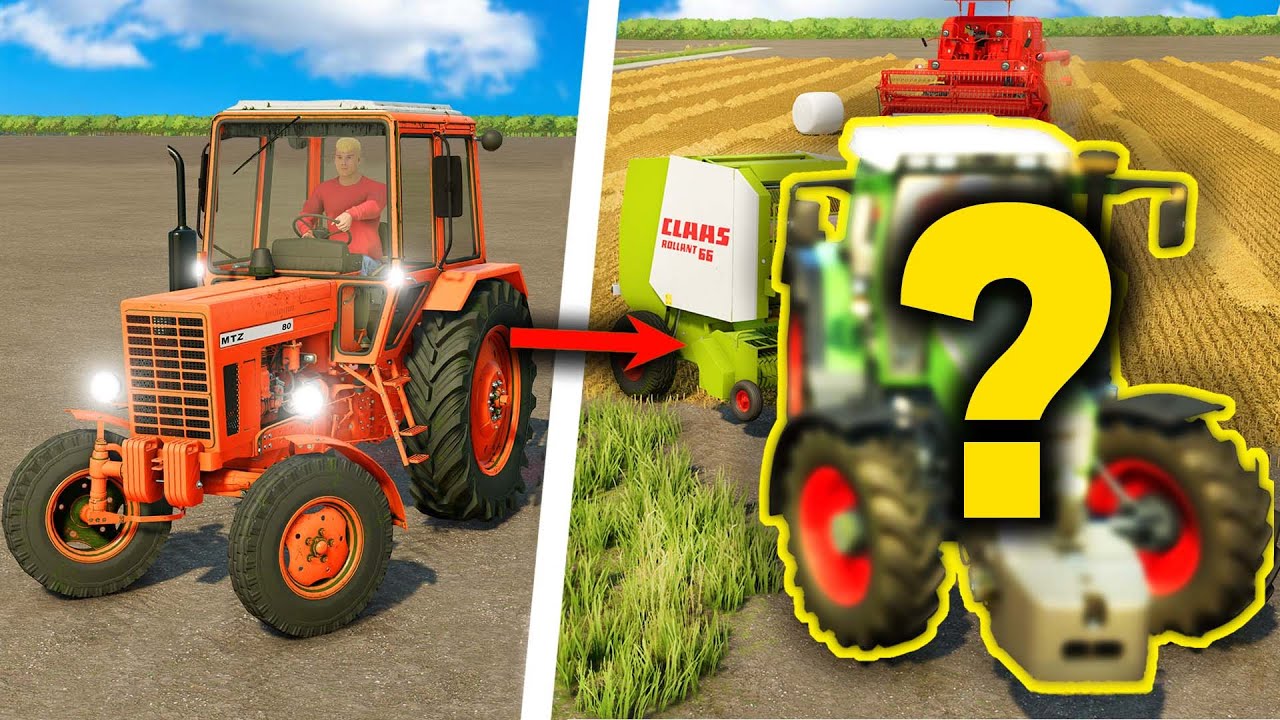 Start with 0$ on FLAT MAP without GRASS! 🚜