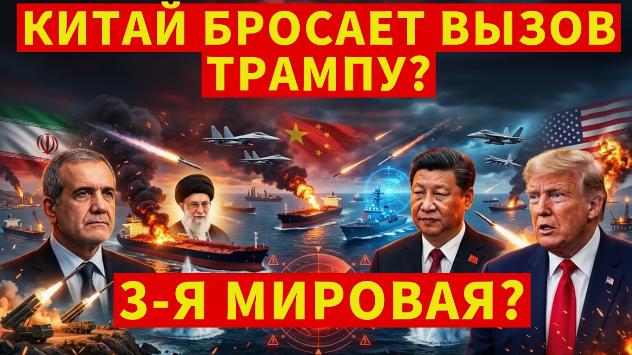 Китай вступает в игру вокруг Ирана: вызов Трампу и конец старого мирового порядка?