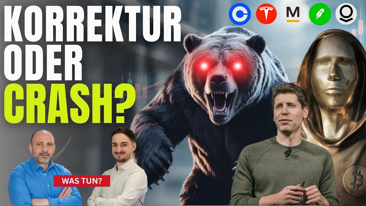 Marktcrash? Ruhe bewahren! Mara | RobinHood | Strategy | Coinbase | Tesla | Palantir | Bitcoin