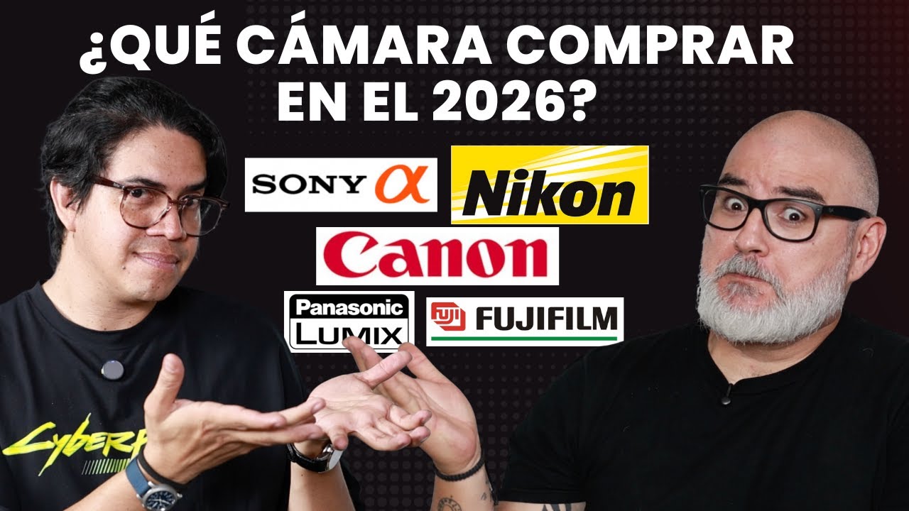 ¿qué CÁMARA COMPRAR en el 2026? Sony, Canon, Nikon, Fuji, Lumix? ft @leobaquero