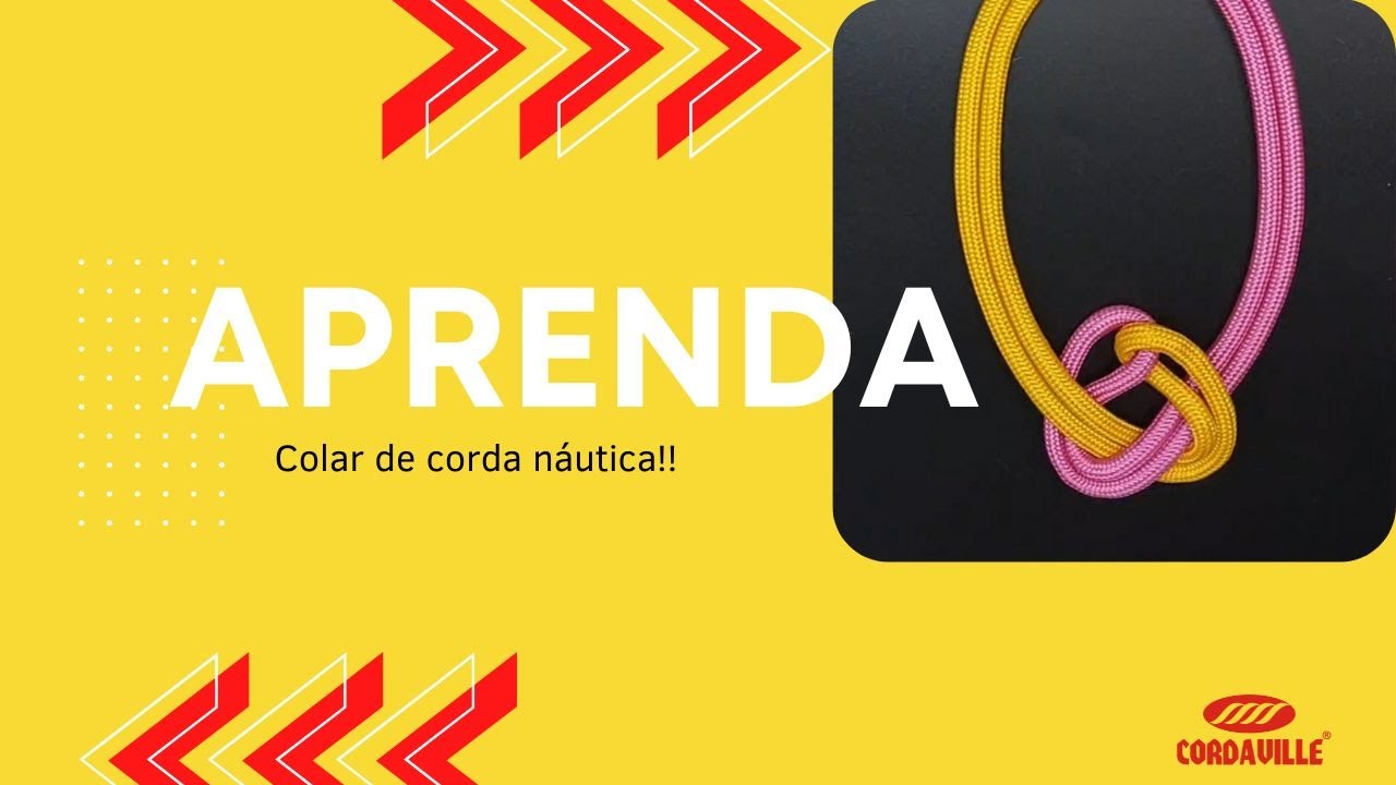 Colar de corda náutica!!