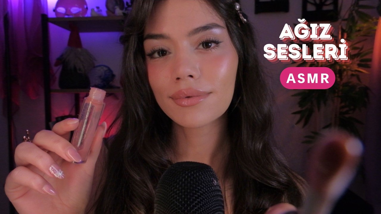 ASMR - Ağız Sesleri İle Makyajını Yapıyoruz