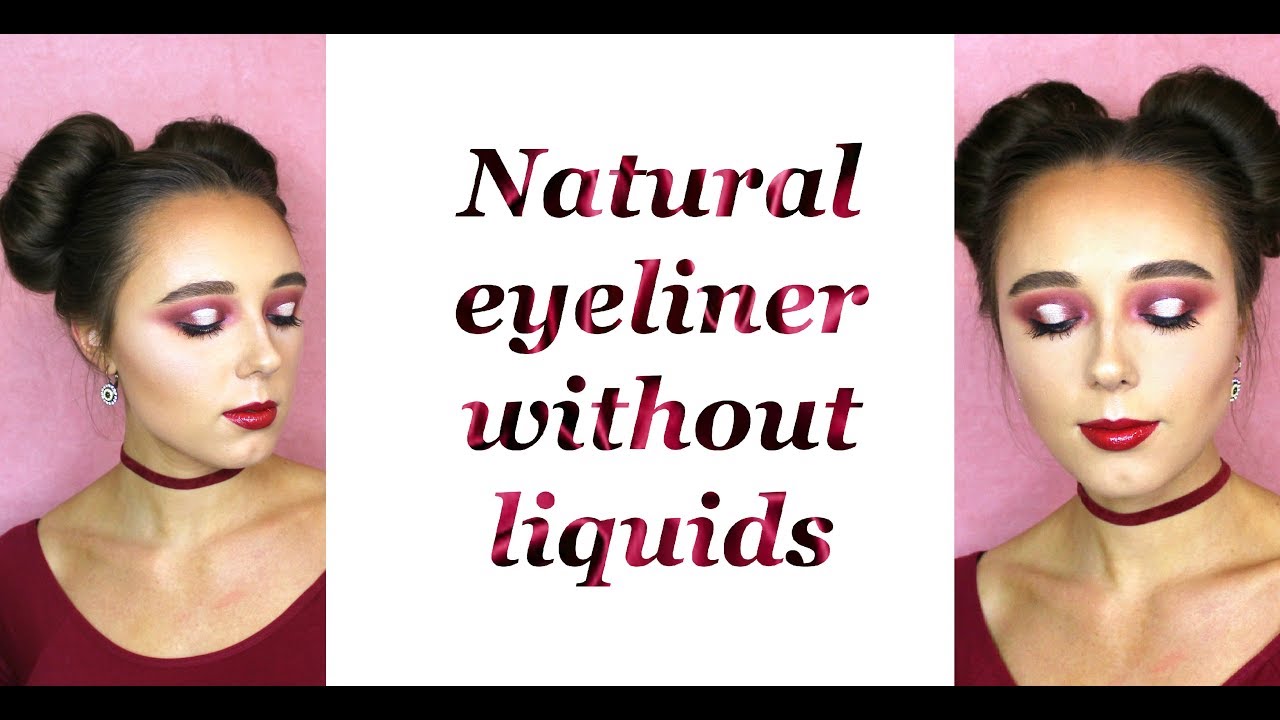 Natural Eyeliner Without Liquids | SaarahGlam