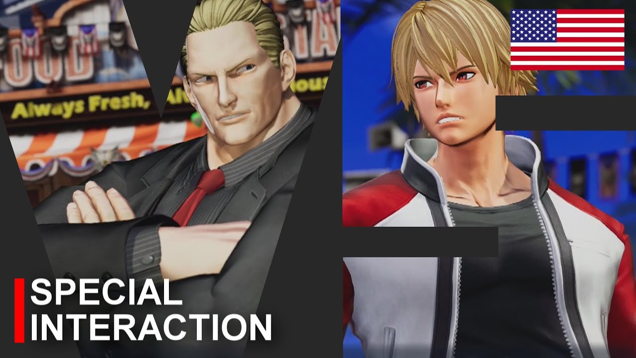【KOF XV】GEESE против ROCK HOWARD ► Сюжетный мод Special Interaction English