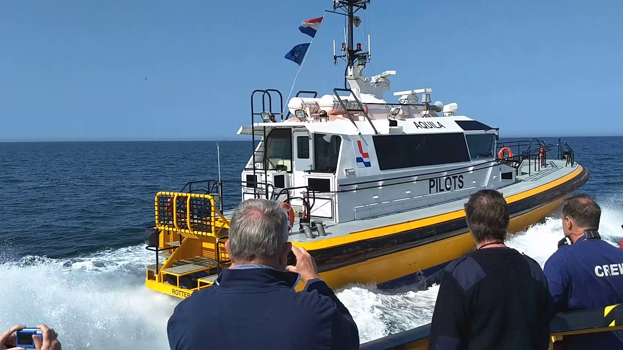 De Elbe op de Noordzee