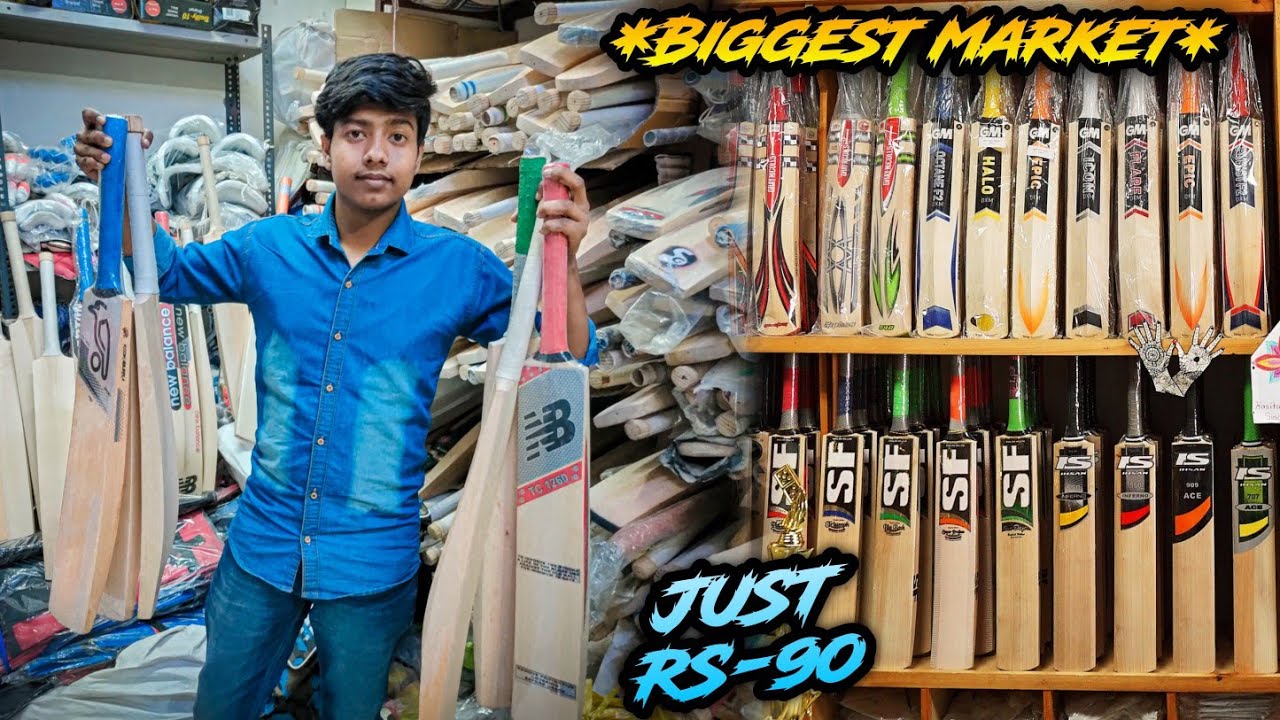 BIGGEST SPORTS MARKET IN INDIA | Bats, Balls, Badminton, Football, Etc | ShivaTheVlogger