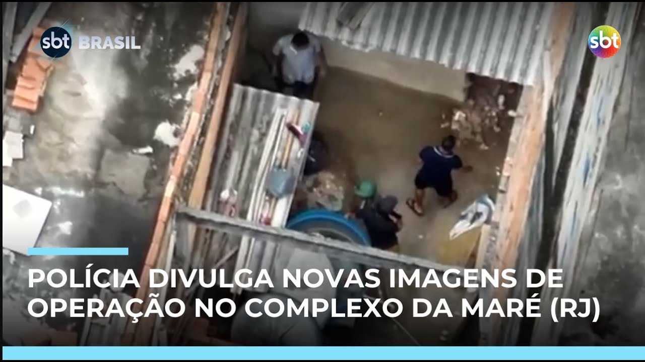 Operação na Maré: polícia do RJ e família divergem sobre morte; imagens mostram ação | #SBTBrasil