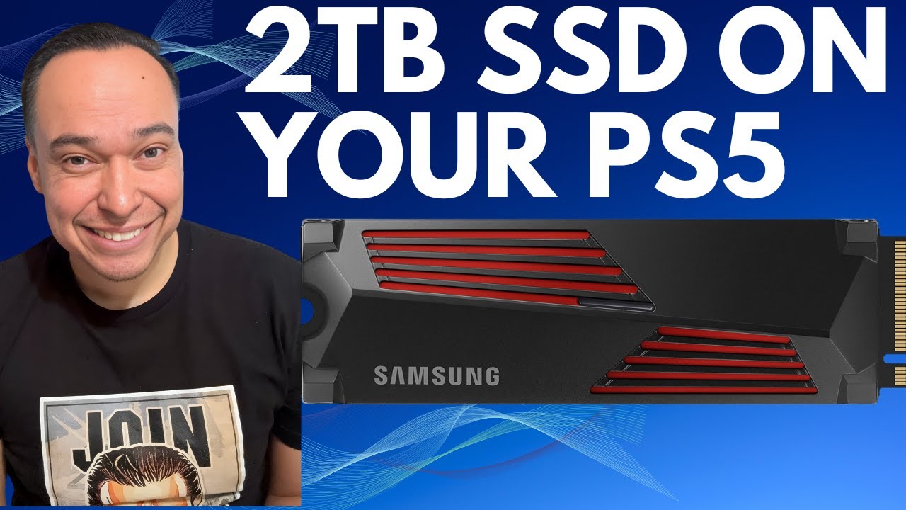PS5 Samsung 990 Pro 2TB Heatsink SSD | How To Install