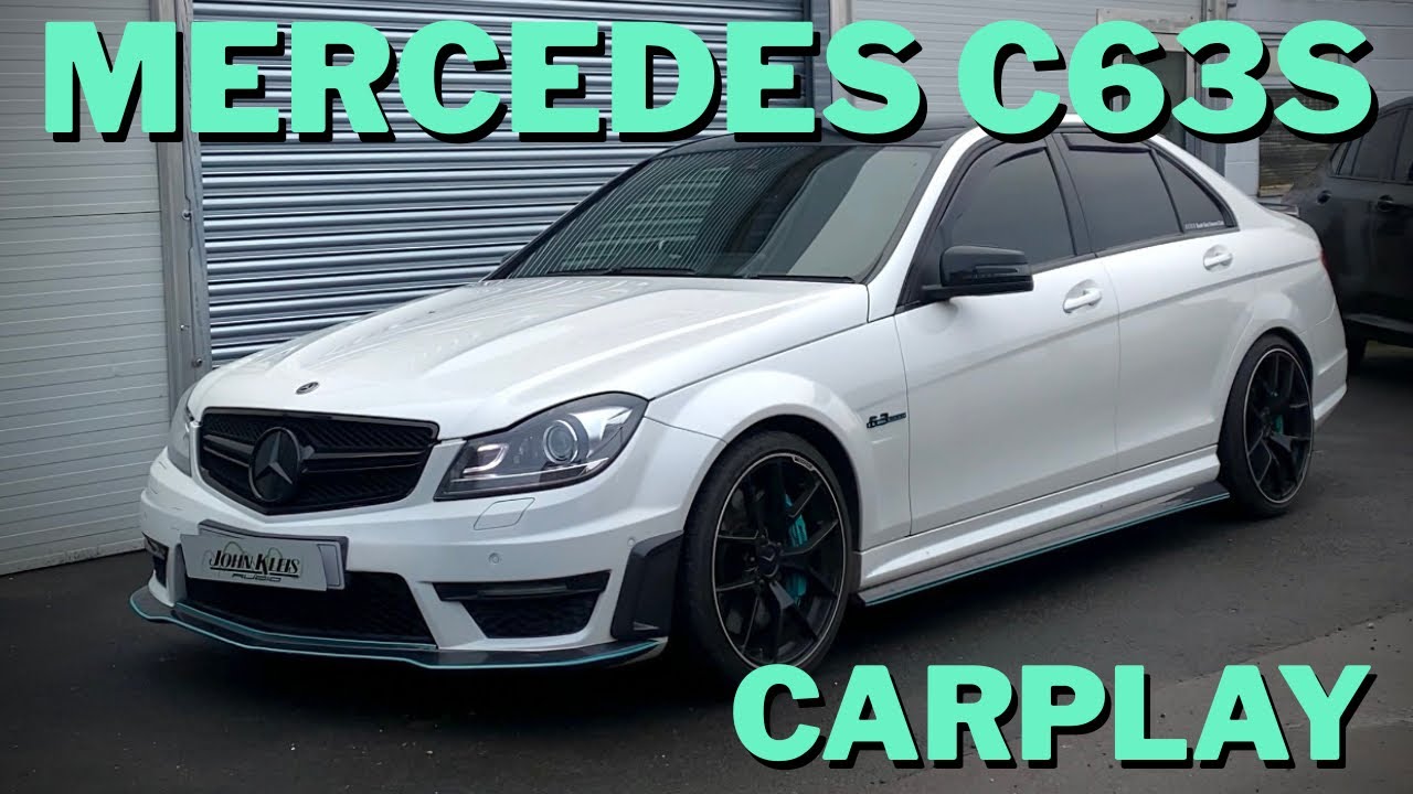 Mercedes C63S Screen Upgrade | 10.25” Apple CarPlay Display