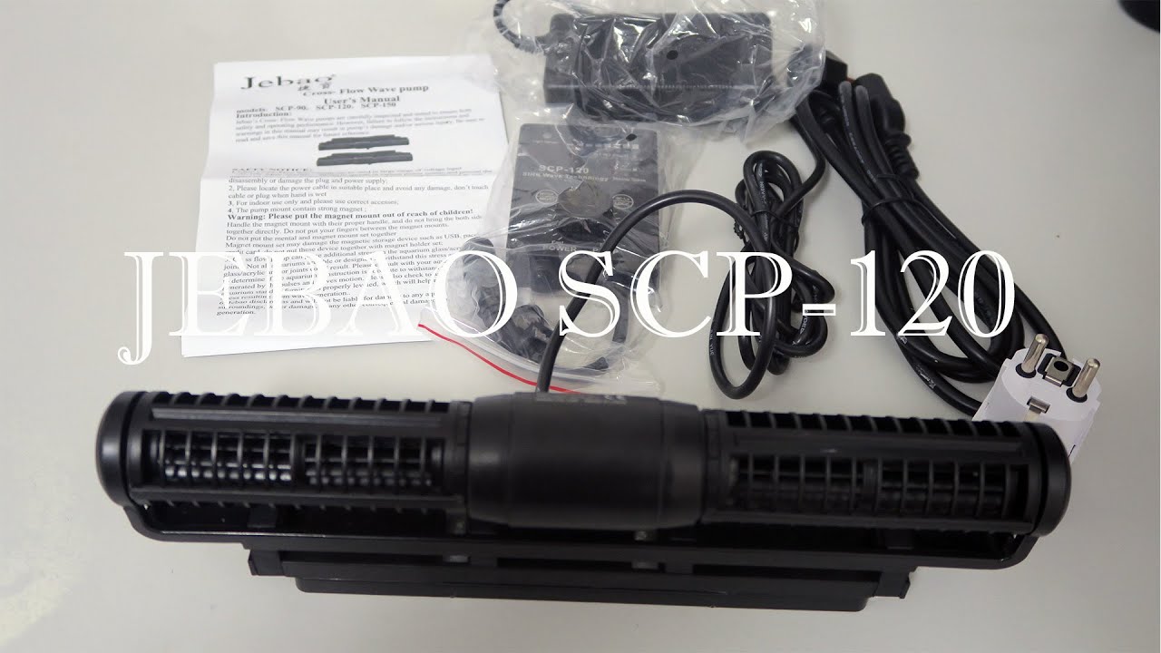 Jebao SCP-120 bomba de flujo cruzado