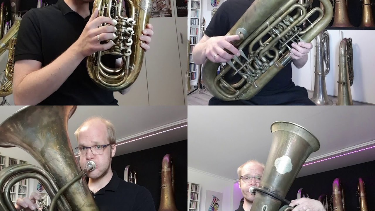 Lob, Preis und Dank sei dir, Heiland - Tuba Quartett - Auf Historischen Instrumenten - Daniel Ridder