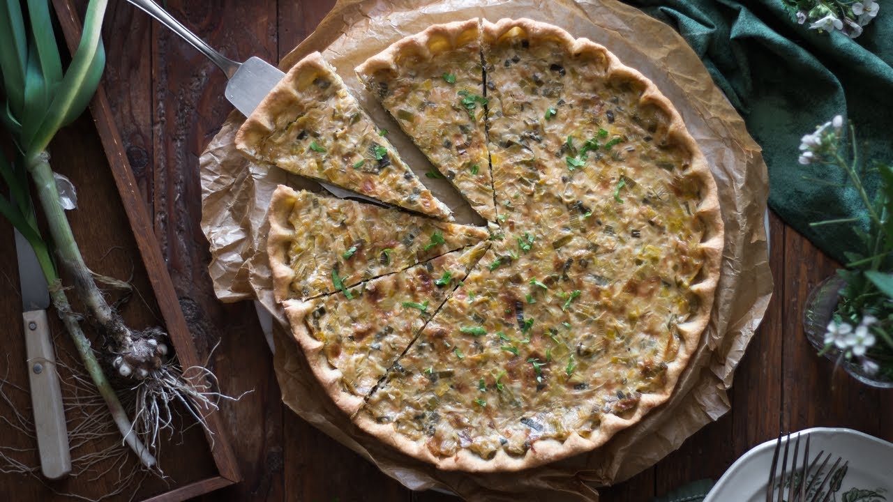 Quiche aux poireaux (vegan) | L'Herboriste