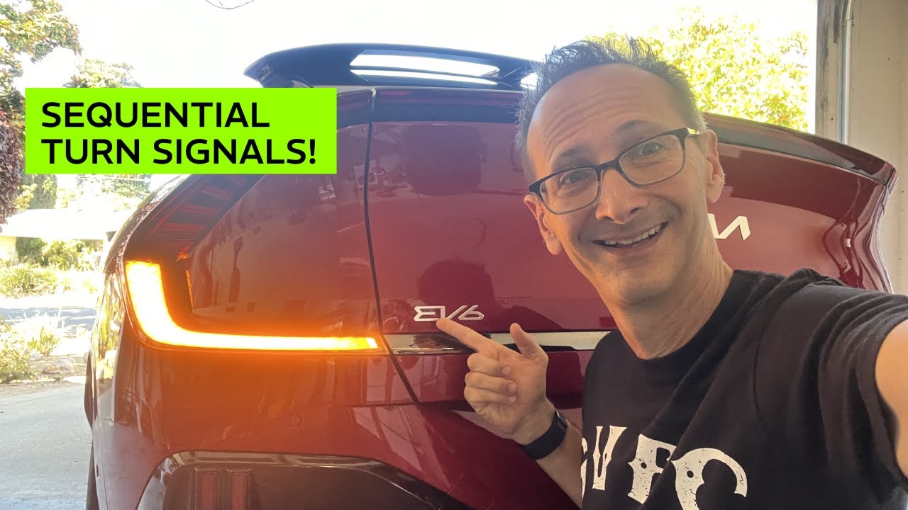 SEQUENTIAL TURN LAMPS 4 EV6!  The Epic Install
