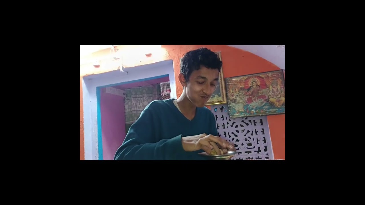 Aaj ghar mein golgappe khaye 😍😍 kanchan daily vlogs #viral #dailyvlog #food 