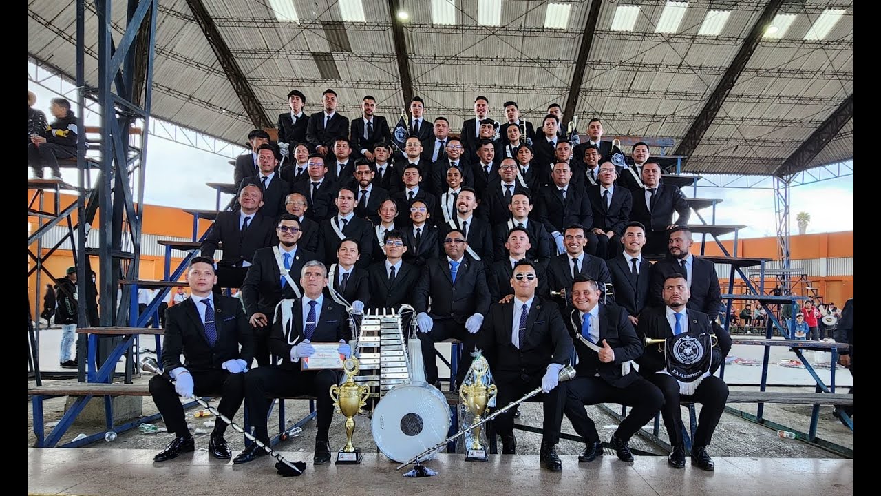 Banda de Ex Alumnos de La Salle en el 1er Festival Nacional de Bandas Marciales de Ex Alumnos 2023