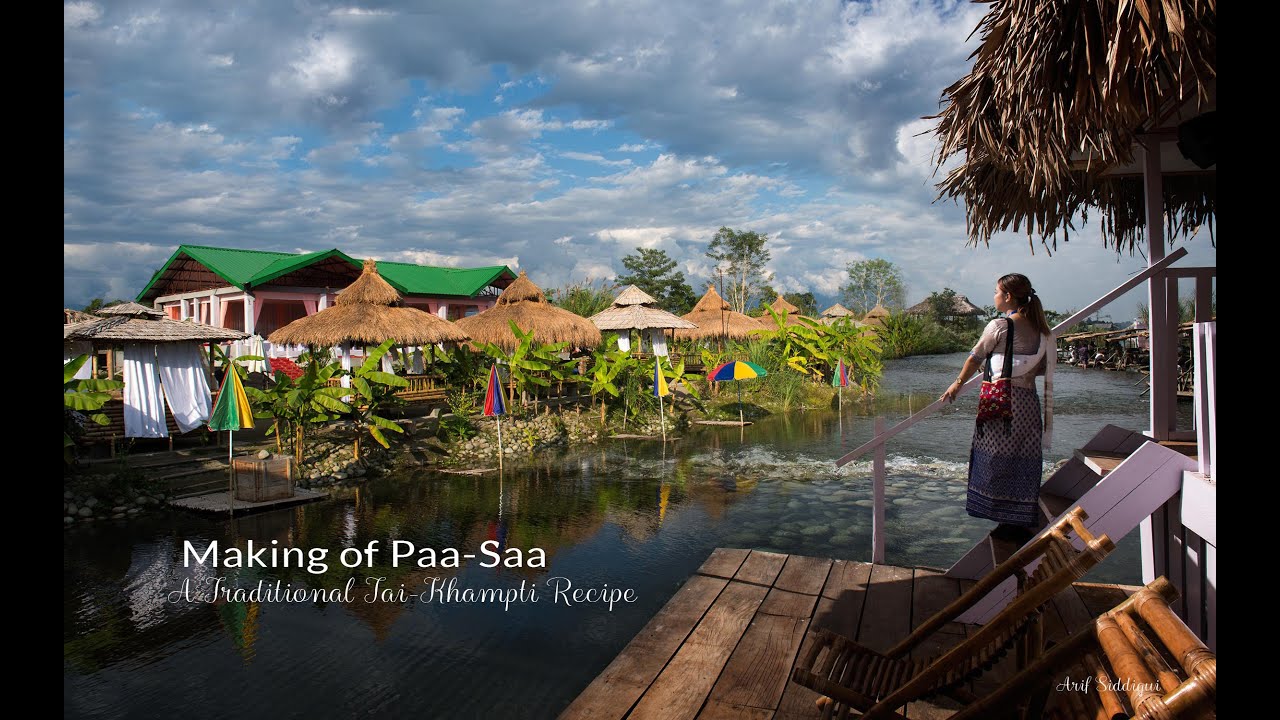Making of Paa-Saa - A Recipe Made of Raw Fish and Traditional Herbs