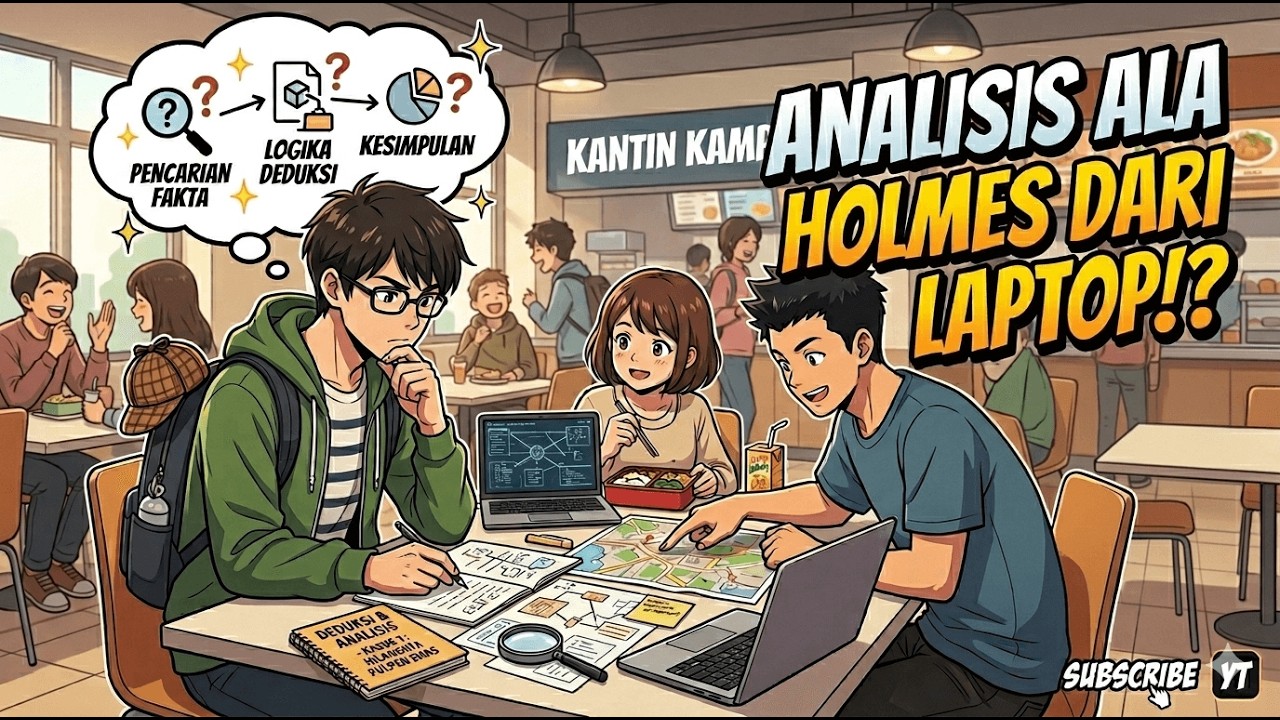 analisi ala holmes dari laptop ! | apa itu deduksi