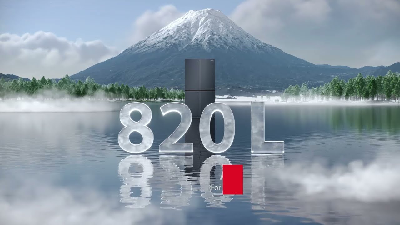 Toshiba ASEAN's 1st large refrigerator | NaturePURE GR-RF900WI-PMY(06) & GR-RS910WI-PMY(06)