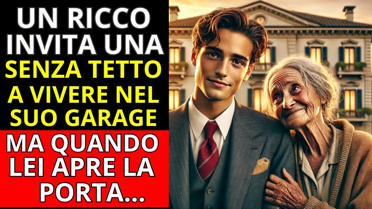 UN GIOVARE RICCO RIMASTO ORFANO OSPITA UNA SENZA TETTO NEL SUO GARAGE, MA UN GIORNO LEI ENTRA E...