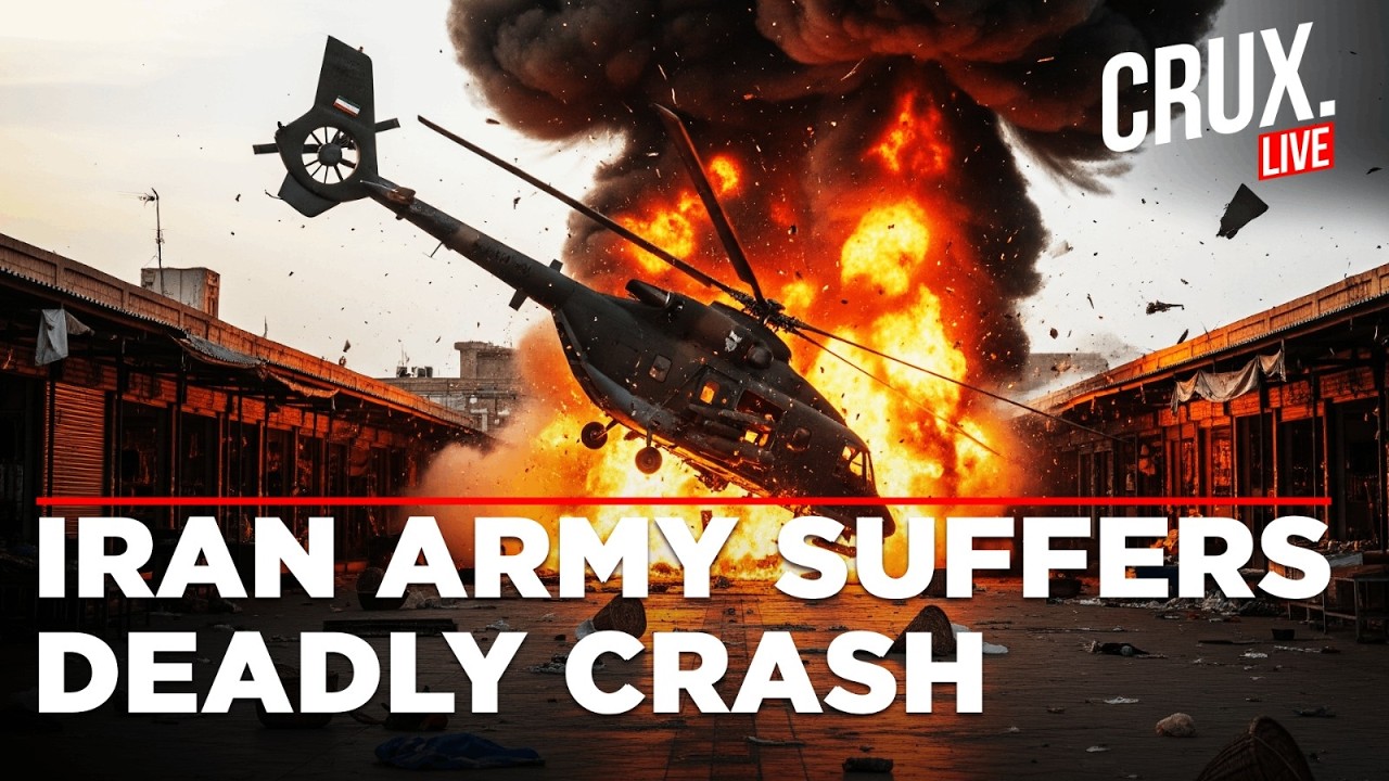Live | Iran Army Helicopter Crashes into Fruit Market, Aging Fleet Exposed As US Strikes Loom