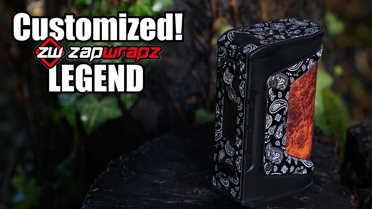 Персонализируйте свой Geek Vape Aegis Legend с помощью Zapwrapz! (двухцветная версия)