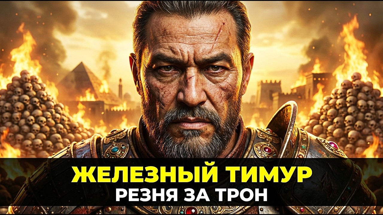 ТАМЕРЛАН: Как хромой вор-конокрад построил империю на пирамидах из черепов?