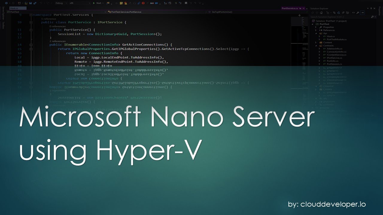 0011 - Microsoft Nano Server using Hyper-V installation