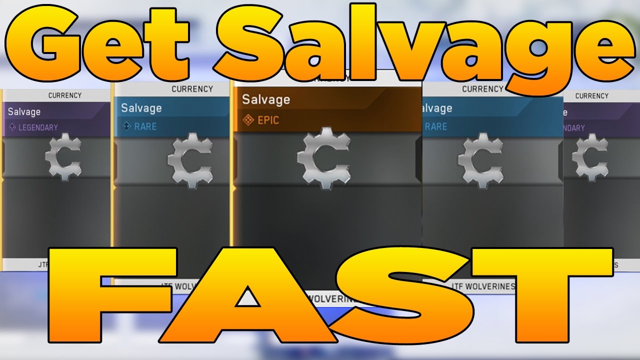 The Fastest Way to get Salvage In Infinite Warfare! (Get Salvage Fast)