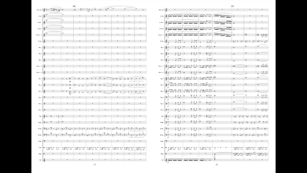 Fandango voor hoorn en fanfareorkest - Jan Bosveld