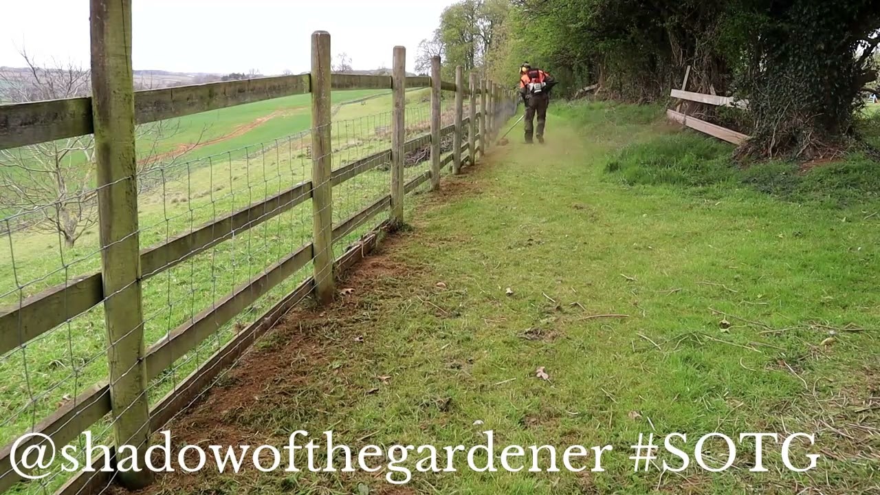 We get paid to make it loud with a Stihl FR 460 TC EFM Electric Start by @shadowofthegardener #SOTG