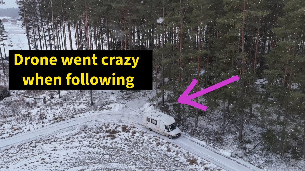 Drone went crazy in follow mode 