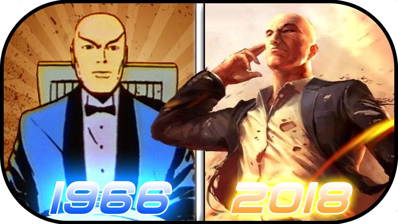EVOLUTION of PROFESSOR X in cartoons, animated movies/series (1966-2018) xmen charles xavier history