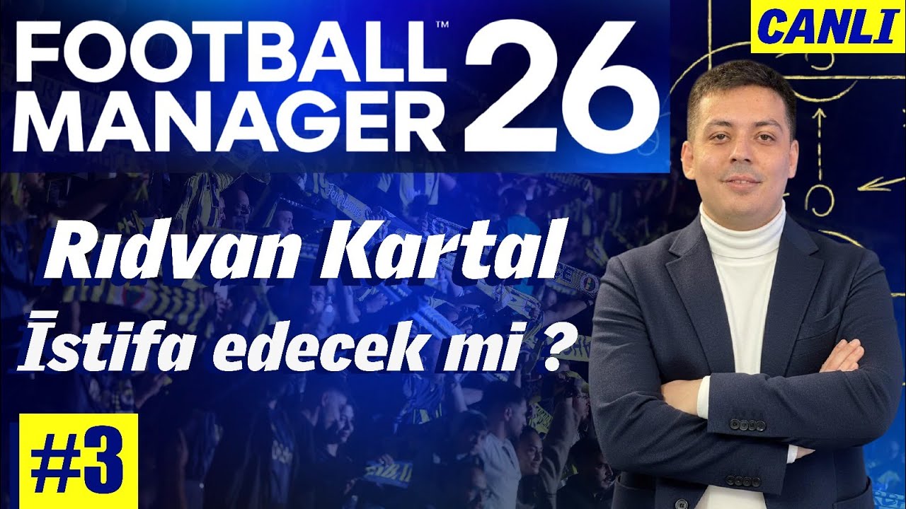 FM 26 Rıdvan Kartal Fenerbah&ccedil;e kariyeri | 3. B&Ouml;L&Uuml;M