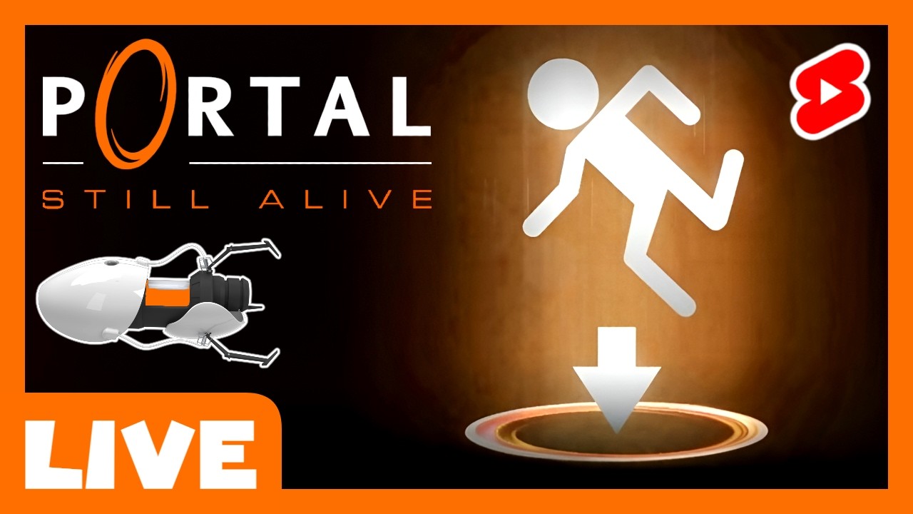 OddBoi Plays Portal: Still Alive | #shorts