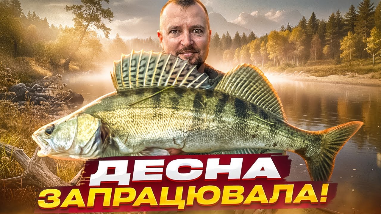 Це великий секрет, але на Десні клює судак! 