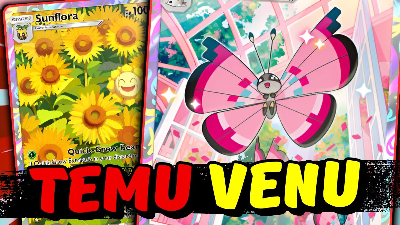 TEMU MEGA VENUSAUR?! VIVILLON IS HILARIOUS! | Pokemon TCG Pocket