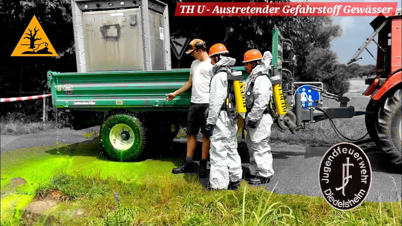 GEFAHRGUT-AUSTRITT | 24h-Übung | Jugendfeuerwehr Bretten, Abt. Diedelsheim | Feuer & Flamme