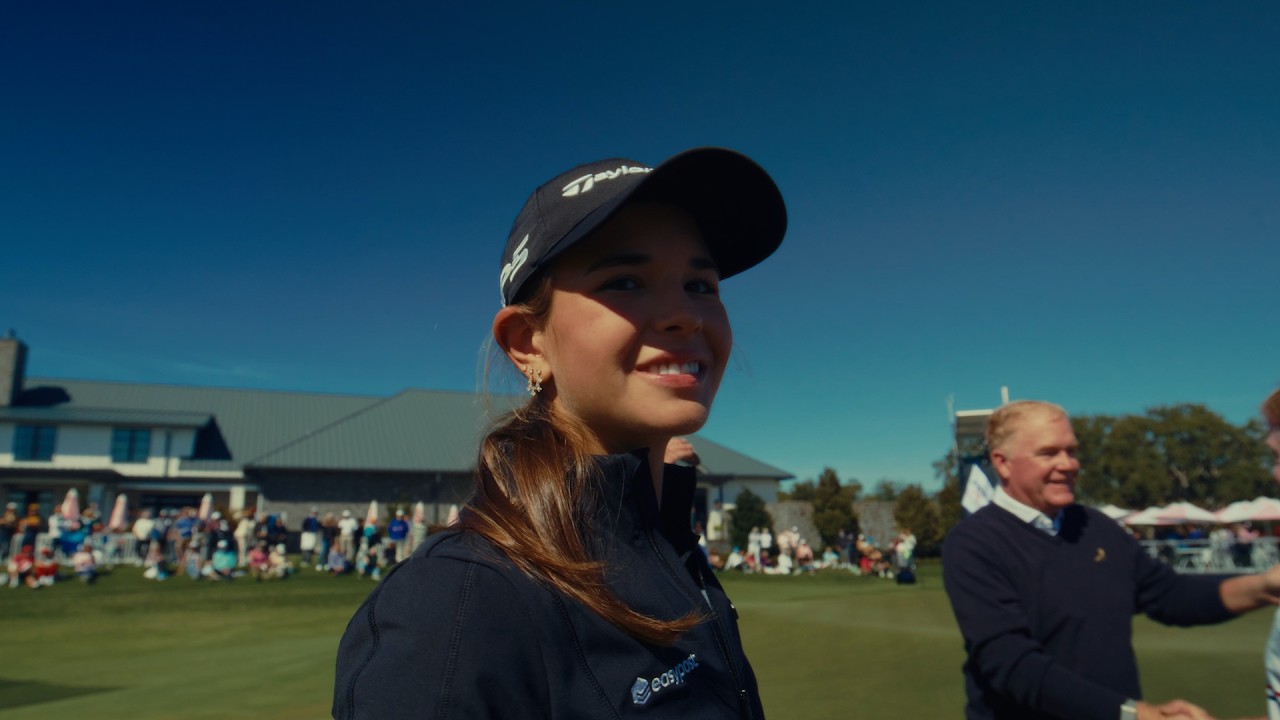 Я принял участие в своем первом мероприятии LPGA