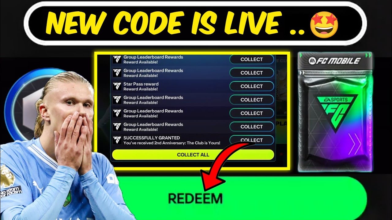 КАК ПОЛУЧИТЬ НОВЫЕ КОДЫ ПОГАШЕНИЯ CODIGOS CANJEAR CODE TODAY LATEST TODAY В EA FC FIFA MOBILE 25 26