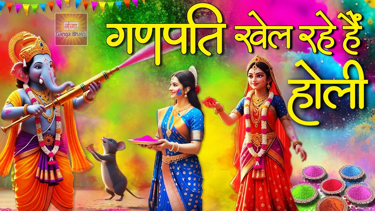 होली महोत्सव स्पेशल 2026 - भर लाये रंगों की झोली गणपति खेल रहे होली | Ganesh Holi Bhajan | Holi Song