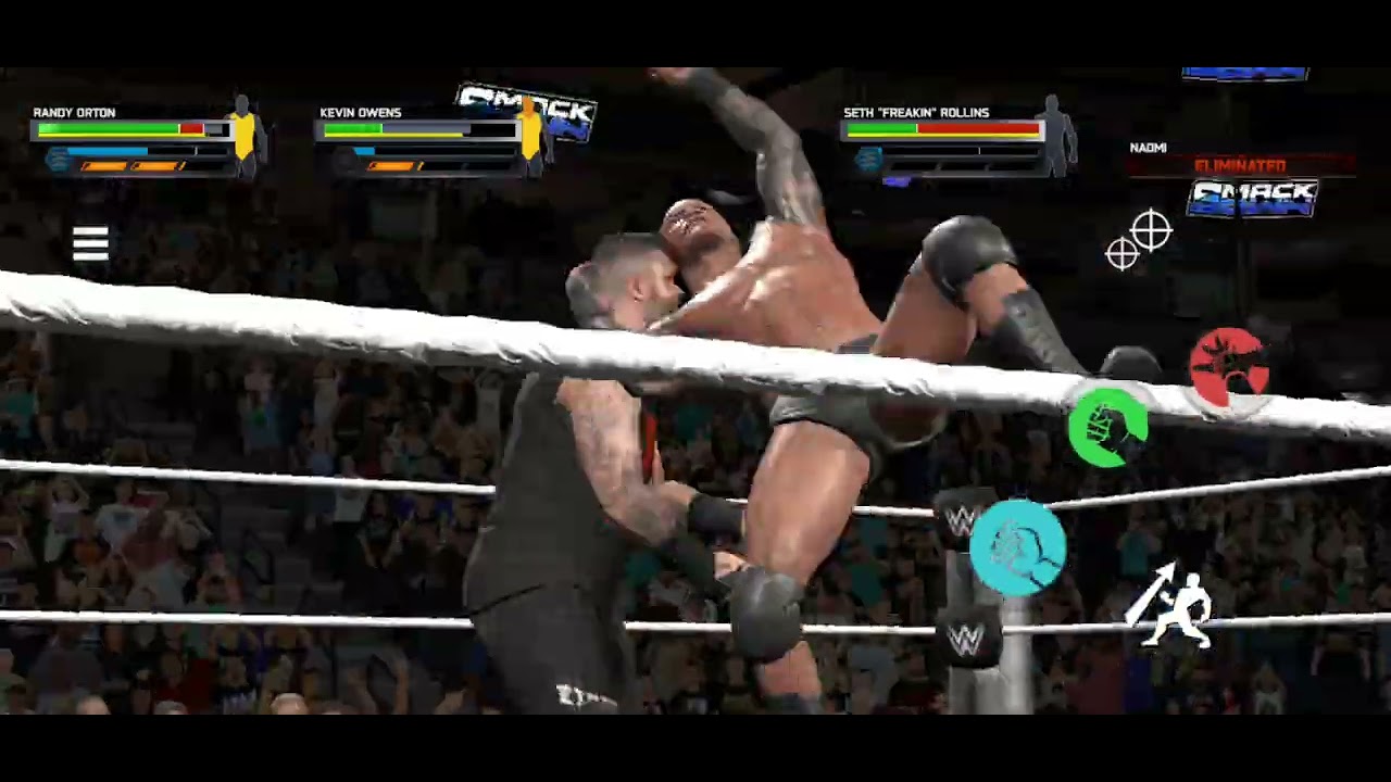 WWE Randy Orton RKO in Royal Rumble