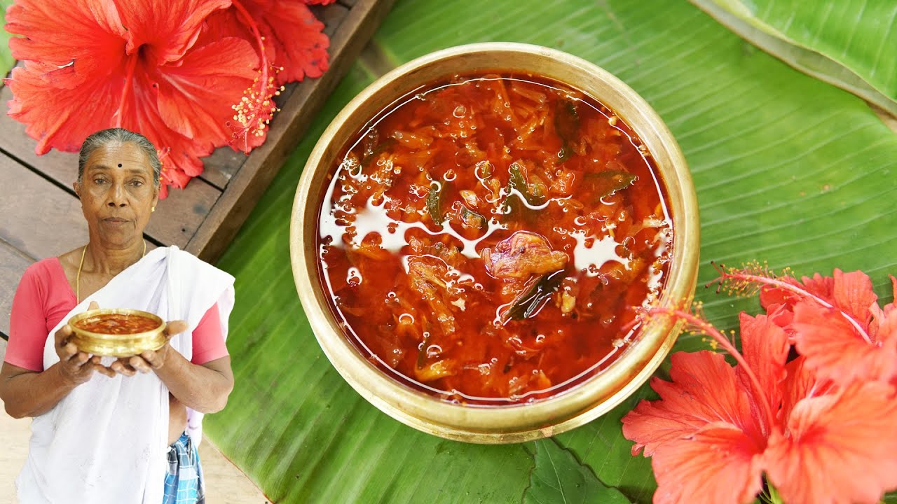 Tasty And Healthy Hibiscus Rasam | Chembrathy Rasam