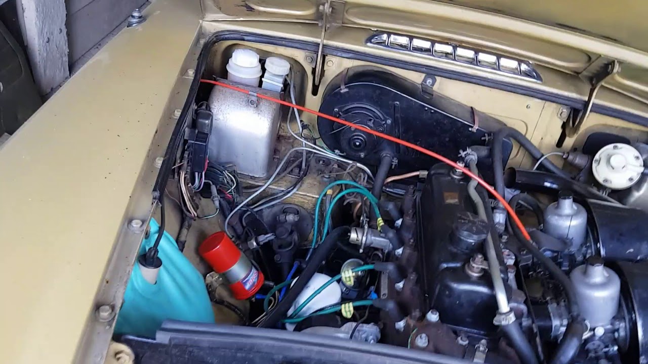MGB GT - Attempting first start after 7/8 months