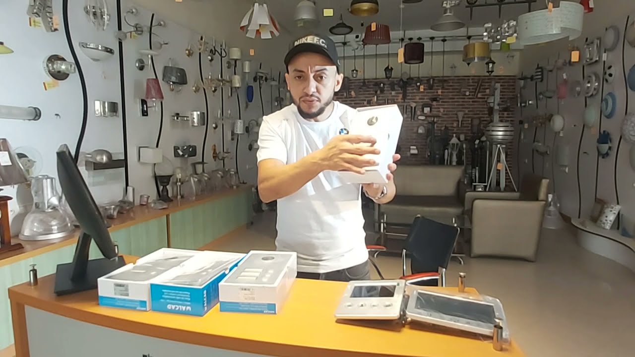 طريقة تركيب فديو فون How to install a video phone #ALCAD #SPAIN # Maroc # #electrika #vidéophone