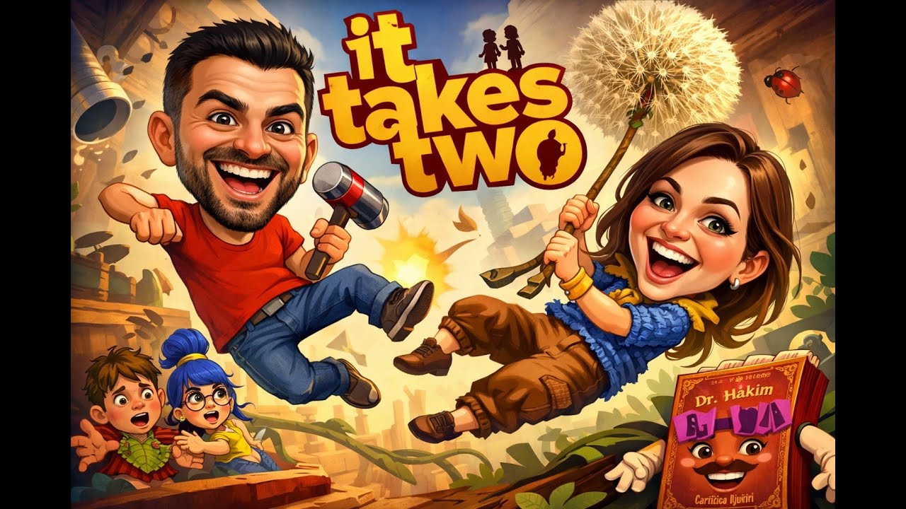 [LIVE!!] 😂 Ne certăm sau cooperăm? | It Takes Two LIVE