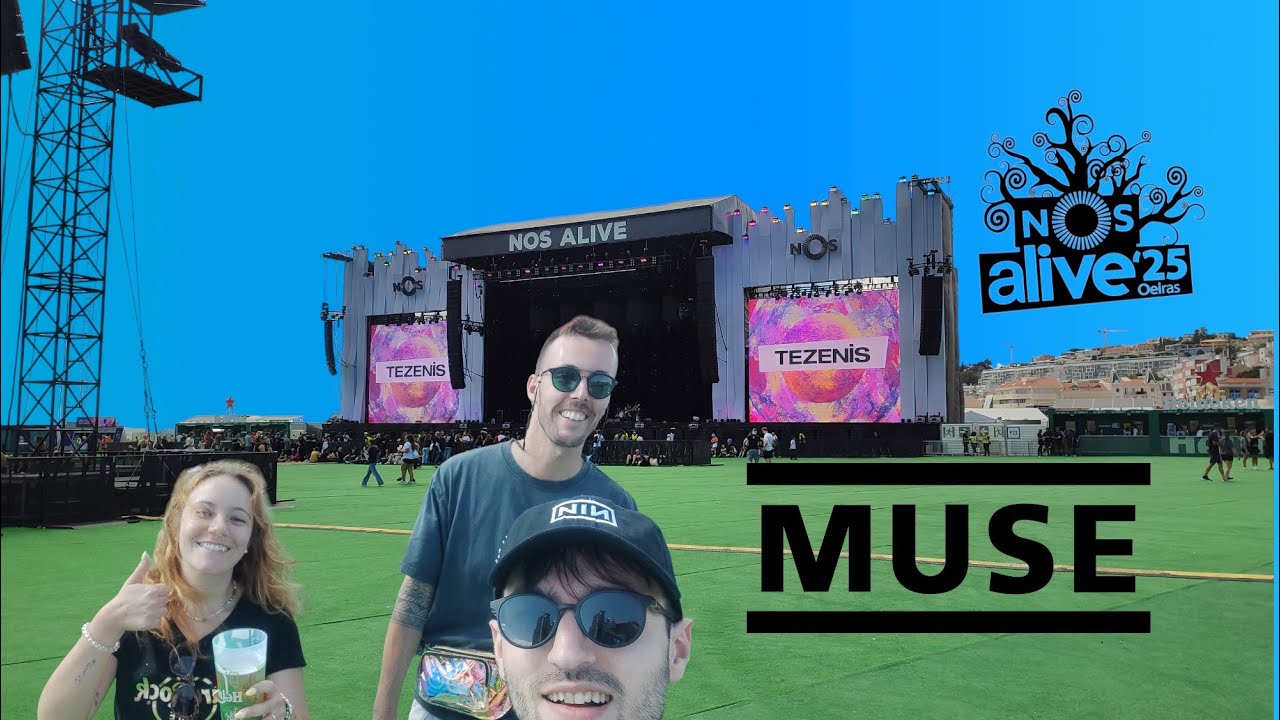 Muse - Intro New Song - Unravelling - NOS ALIVE